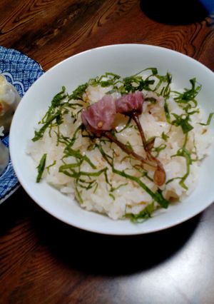 梅ごはん-レシピのメイン写真