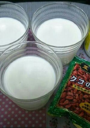 ～杏仁ウフッΨ(‾∇‾)Ψ豆腐～-レシピのメイン写真