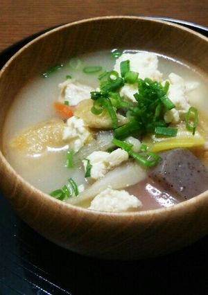 くずし豆腐が美味しい★けんちん汁-レシピのメイン写真