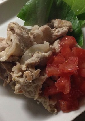 薄切り豚肉マヨネーズソース風味-レシピのメイン写真