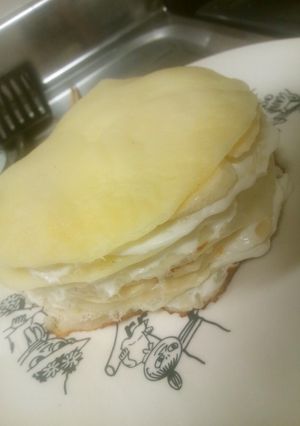 【生クリーム無し】ヨーグルトミルクレープ-レシピのメイン写真