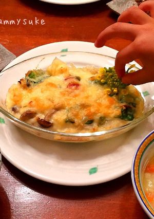 春野菜の王様!菜の花のグラタン。-レシピのメイン写真