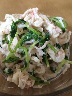 切り干し大根サラダに豆苗イン-レシピのメイン写真