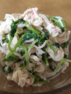 切り干し大根サラダに豆苗イン-レシピのメイン写真