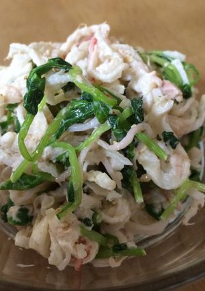 切り干し大根サラダに豆苗イン-レシピのメイン写真
