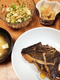 カレイ煮付け-レシピのメイン写真