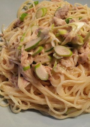 簡単！オイマヨねぎパスタ-レシピのメイン写真