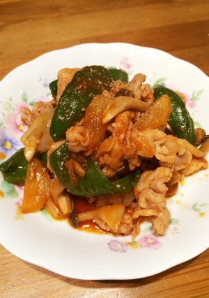 豚こまと野菜のケチャップ炒め♫-レシピのメイン写真