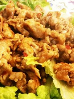 豚肉の旨辛中華風炒め-レシピのメイン写真