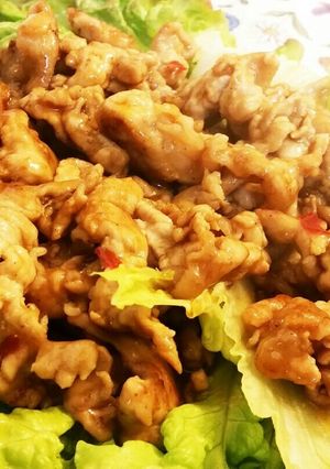 豚肉の旨辛中華風炒め-レシピのメイン写真
