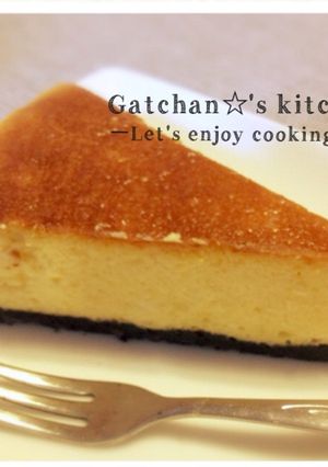 しっとり濃厚♪ニューヨークチーズケーキ-レシピのメイン写真