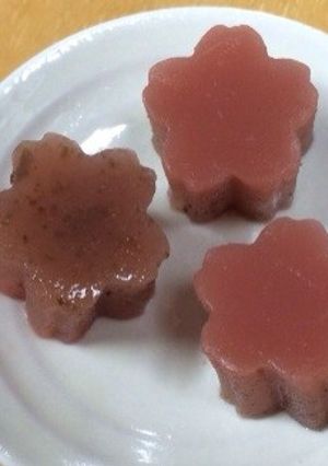 材料3つ♪簡単♪桜ようかん-レシピのメイン写真
