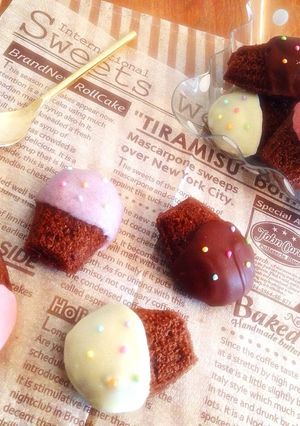 アイスみたいな★チョコマドレーヌ-レシピのメイン写真