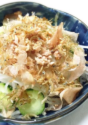 カリカリジャコの大根サラダ-レシピのメイン写真