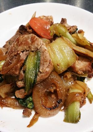 豚ヒレの醤油ニンニク炒め-レシピのメイン写真