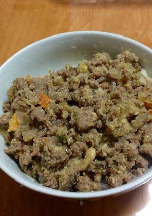 栄養満点！おからたっぷりひき肉丼-レシピのメイン写真