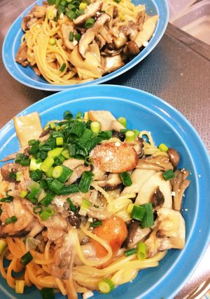 沢山きのこで☆チーズバター醤油パスタ-レシピのメイン写真
