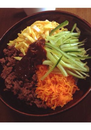 まぜまぜビビンバ丼！-レシピのメイン写真