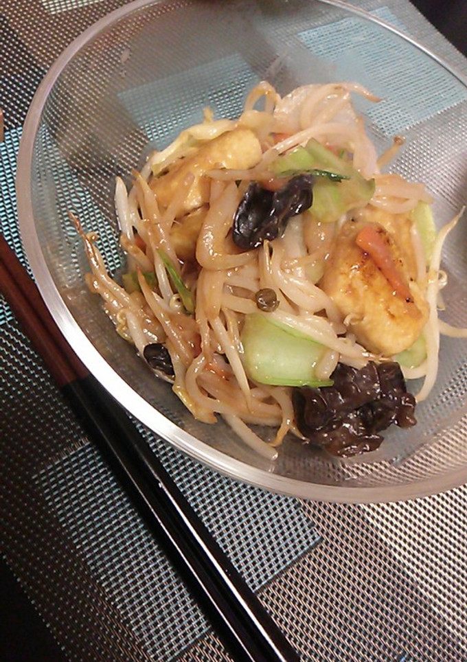 簡単絶品♪冷凍豆腐と野菜の味噌炒め-レシピのメイン写真