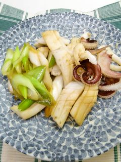 いかとねぎのバターしょう油炒め-レシピのメイン写真