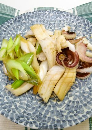いかとねぎのバターしょう油炒め-レシピのメイン写真