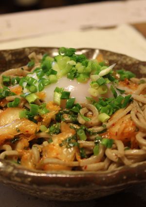 キムチ蕎麦-レシピのメイン写真