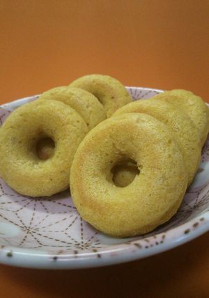 南瓜・林檎の焼きドーナツ*砂糖不使用-レシピのメイン写真