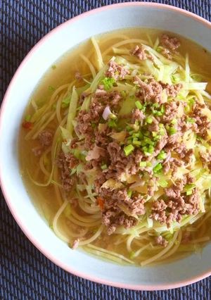キャベツなスパゲティー*檸檬醤油スープ編-レシピのメイン写真