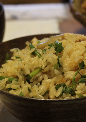 せり御飯-レシピのメイン写真