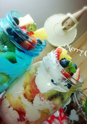 メイソンジャーで簡単ケーキ♪-レシピのメイン写真