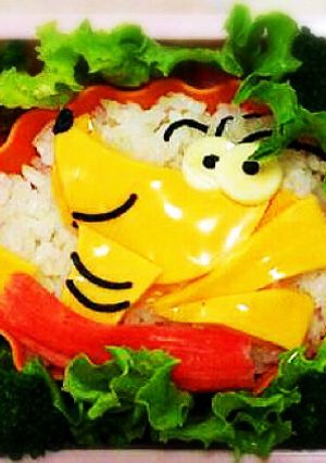 簡単キャラ弁 サンリオビージーライダース-レシピのメイン写真