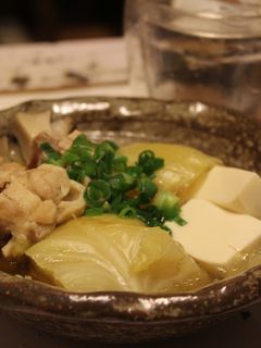 キャベツと鶏肉の水炊き-レシピのメイン写真