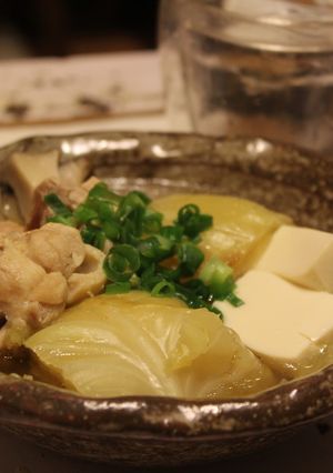 キャベツと鶏肉の水炊き-レシピのメイン写真
