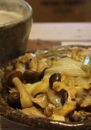 あさりの玉子とじ丼-レシピのメイン写真