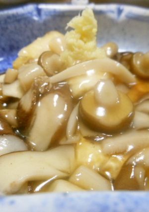 豆腐のきのこあんかけ　超簡単-レシピのメイン写真