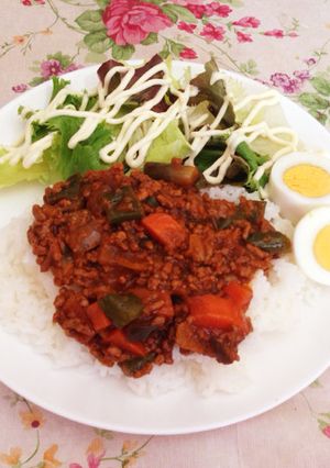 カレー♪♪ キーマ？ ドライ？-レシピのメイン写真