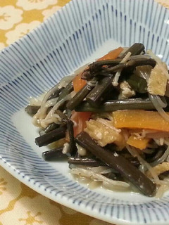 わらびと油揚げの塩糀炒め煮-レシピのメイン写真