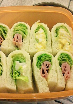 お弁当用簡単★サンドイッチ-レシピのメイン写真