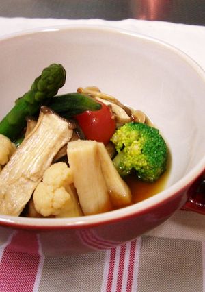 焼き野菜のおひたし-レシピのメイン写真