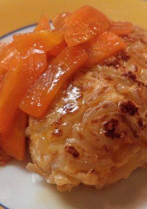 糸蒟蒻が入ってます♪鶏ハンバーグ-レシピのメイン写真