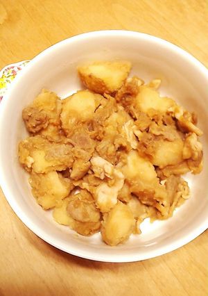 豚ジャガ（カラメル醤油味）-レシピのメイン写真