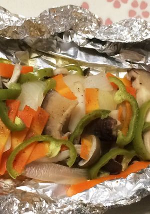 フライパンで簡単☆鮭のホイル焼き-レシピのメイン写真
