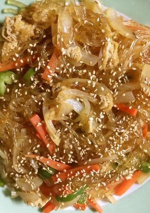春雨の醬油炒め-レシピのメイン写真