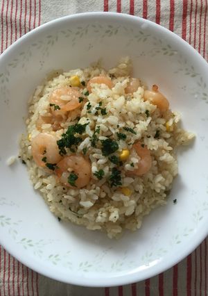 炊飯器でエビピラフ♪-レシピのメイン写真