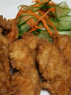 鶏ムネ肉のジューシー唐揚げ-レシピのメイン写真