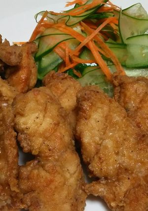 鶏ムネ肉のジューシー唐揚げ-レシピのメイン写真