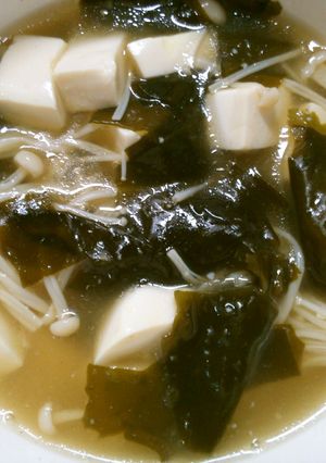 簡単 豆腐 ワカメ えのきの 中華スープ-レシピのメイン写真