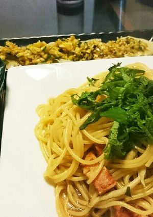 キノコと厚切りベーコンの和風パスタ-レシピのメイン写真