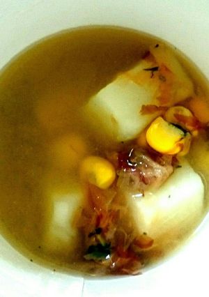 お湯を注ぐだけ❗じゃがいものみそ汁-レシピのメイン写真