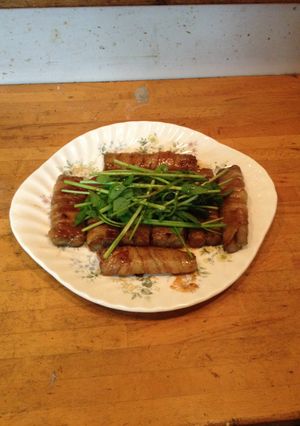 豚バラの新牛蒡肉巻き-レシピのメイン写真